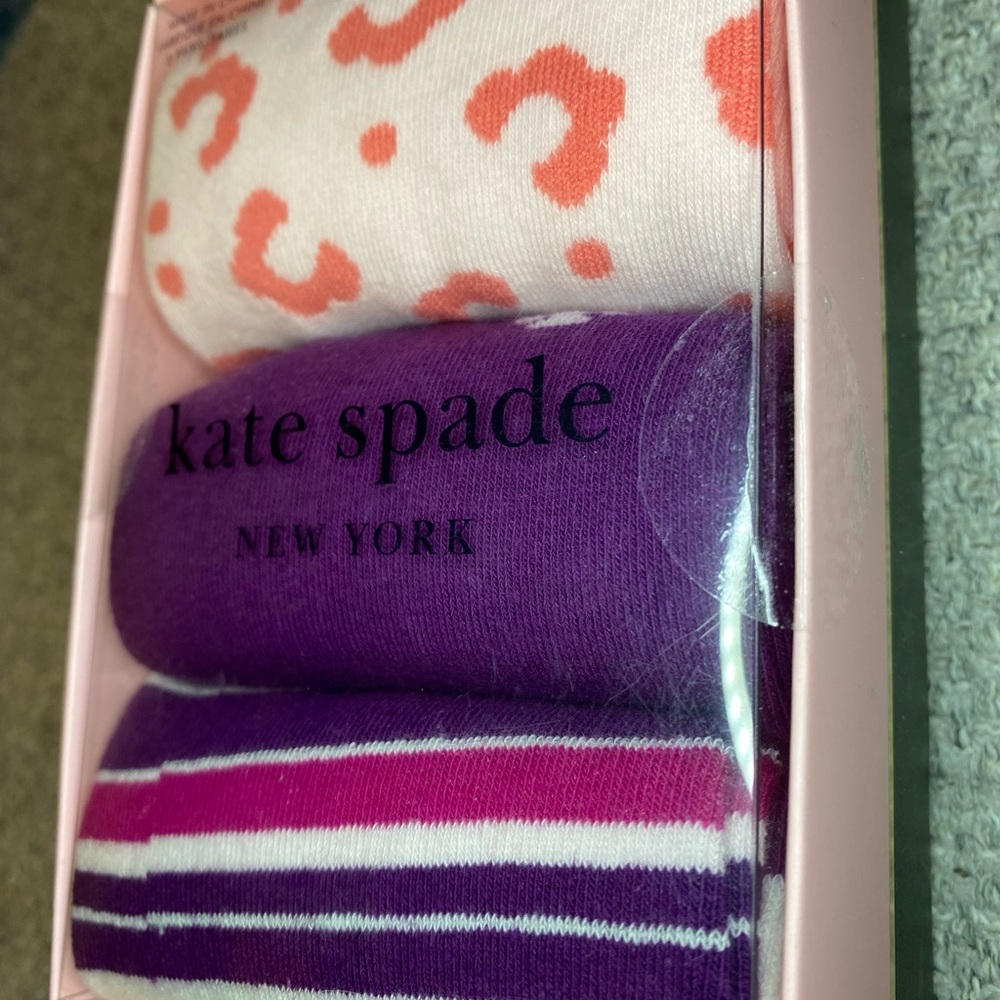 Kate Spade Boxed Sock Set #63